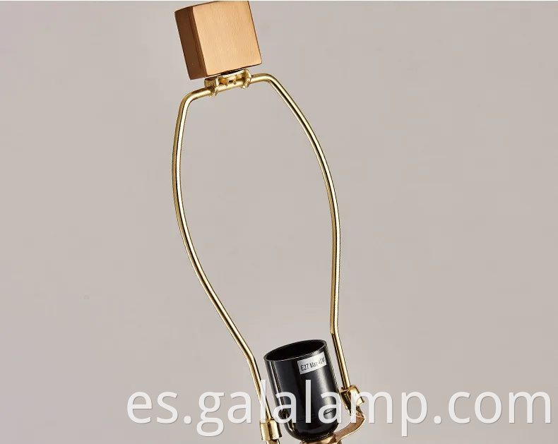 Elegante lámpara de mesa de mármol para la sala de estar y la decoración de la habitación